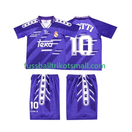 Fußballtrikots Real Madrid TOTTI 10 Retro Kinder 1994 1996 Kurzarm Auswärts-trikot kaufen